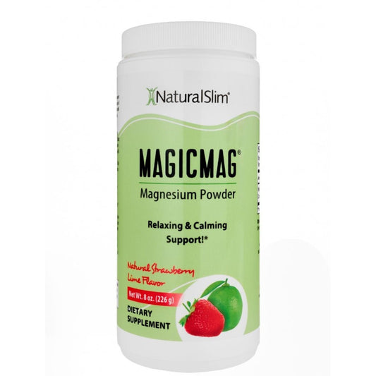 MagicMag® Fresa - Limón | Suplemento de Magnesio | Apoyo Relajante y Calmante - NaturalSlim USA