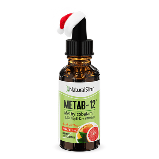 METAB - 12® Berry Liquid Vitamin B - 12 (methylcobalamin) + Vitamin D - NaturalSlim USA