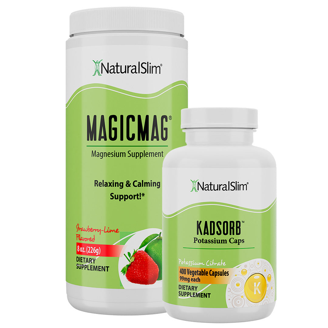 Dúo Dinámico (MagicMag & Kadsorb™)  Magnesio y Potasio – NaturalSlim USA