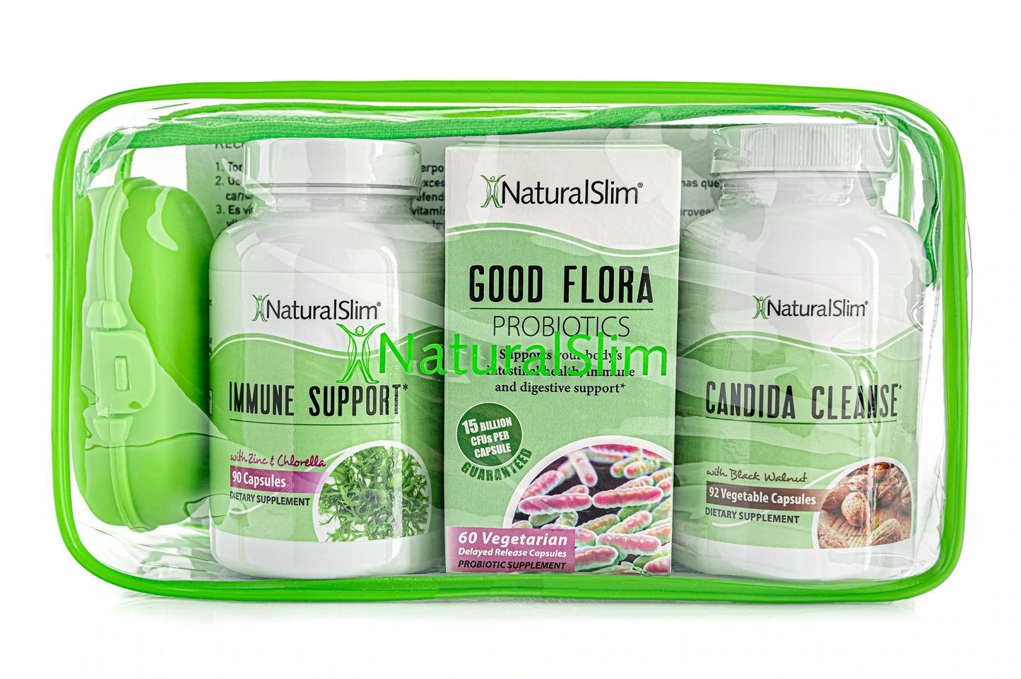 Candiseptic® Kit con Coco - 10 Plus de REGALO - Limpieza de Hongo Candida Albicans (sin libro) | Envío GRATIS - NaturalSlim USA