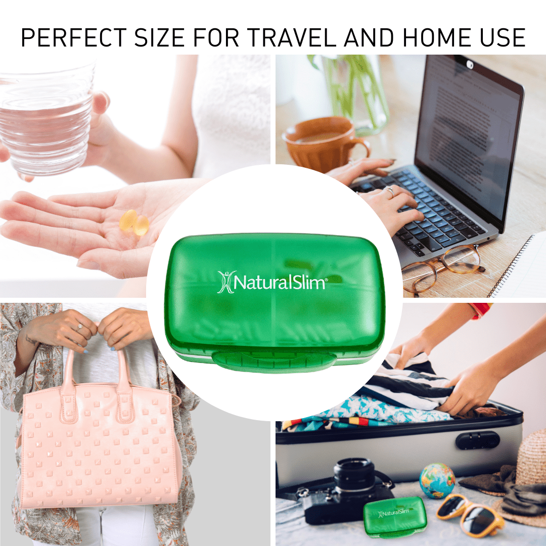 Organizador Grande Para Suplementos/Vitaminas - NaturalSlim USA