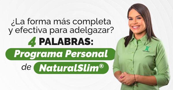 Lo más avanzado para adelgazar en NaturalSlim®: El Programa Personal
