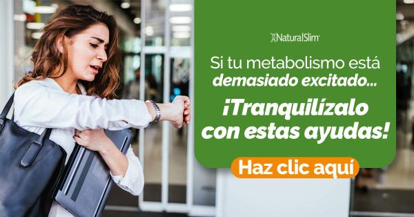 ¿Cómo  equilibrar al metabolismo excitado?