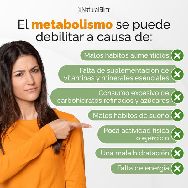 Restaurar el metabolismo para adelgazar