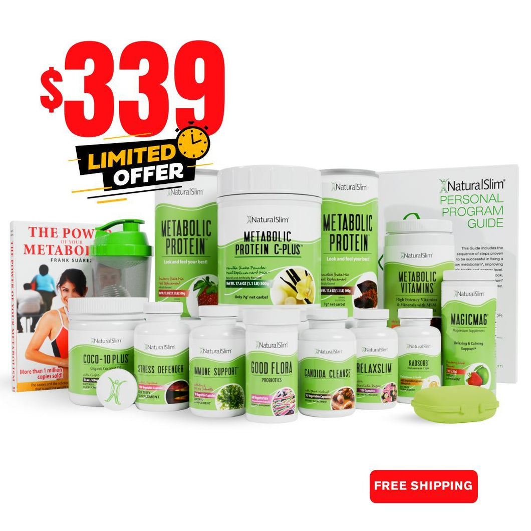 NaturalSlim® Personal Program (ENGLISH) | The Complete Program to Lose Fat and Improve Your Metabolism in a Healthy Way
