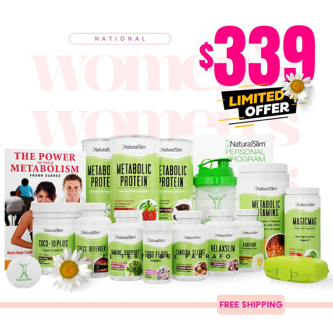 NaturalSlim® Personal Program (ENGLISH) | The Complete Program to Lose Fat and Improve Your Metabolism the Healthy Way