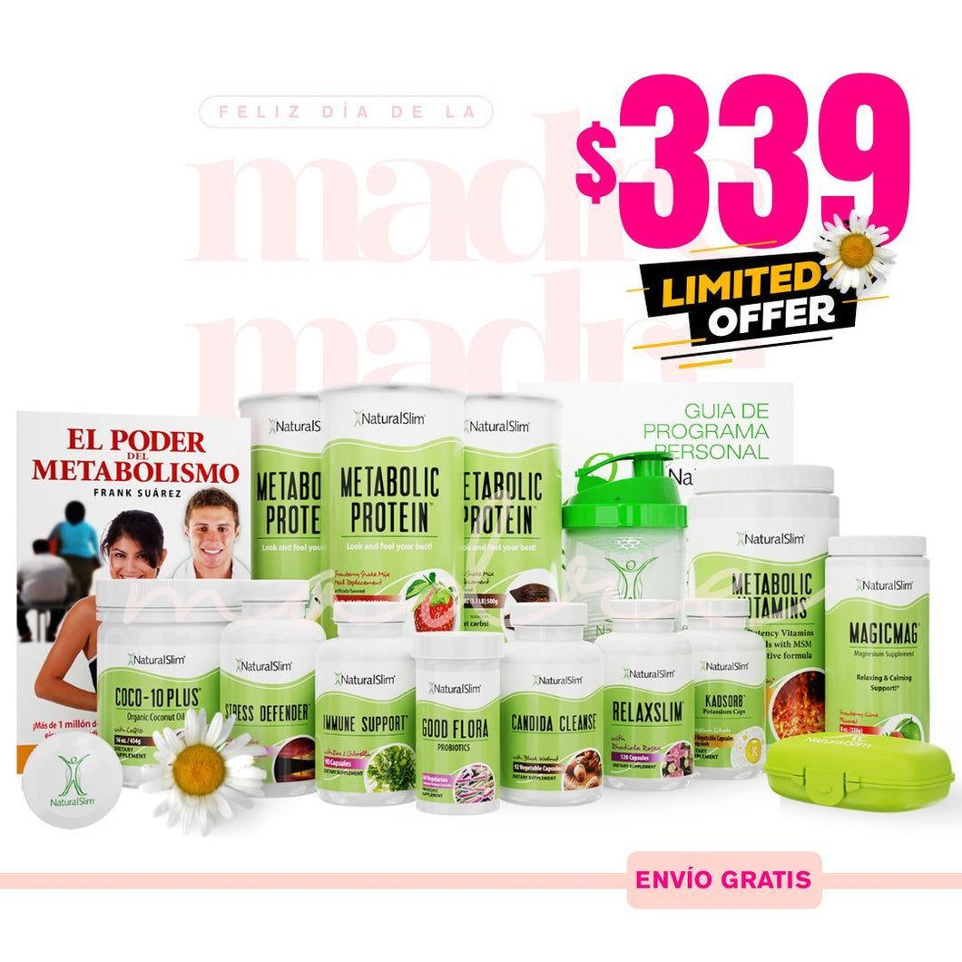 NaturalSlim Personal Program (SPANISH) | The Complete Program to Lose Fat and Improve Your Metabolism the Healthy Way