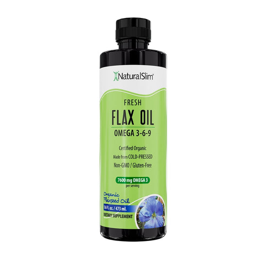 Flax Oil | Aceite de Lino (Omega 3 - 6 - 9) - NaturalSlim USA