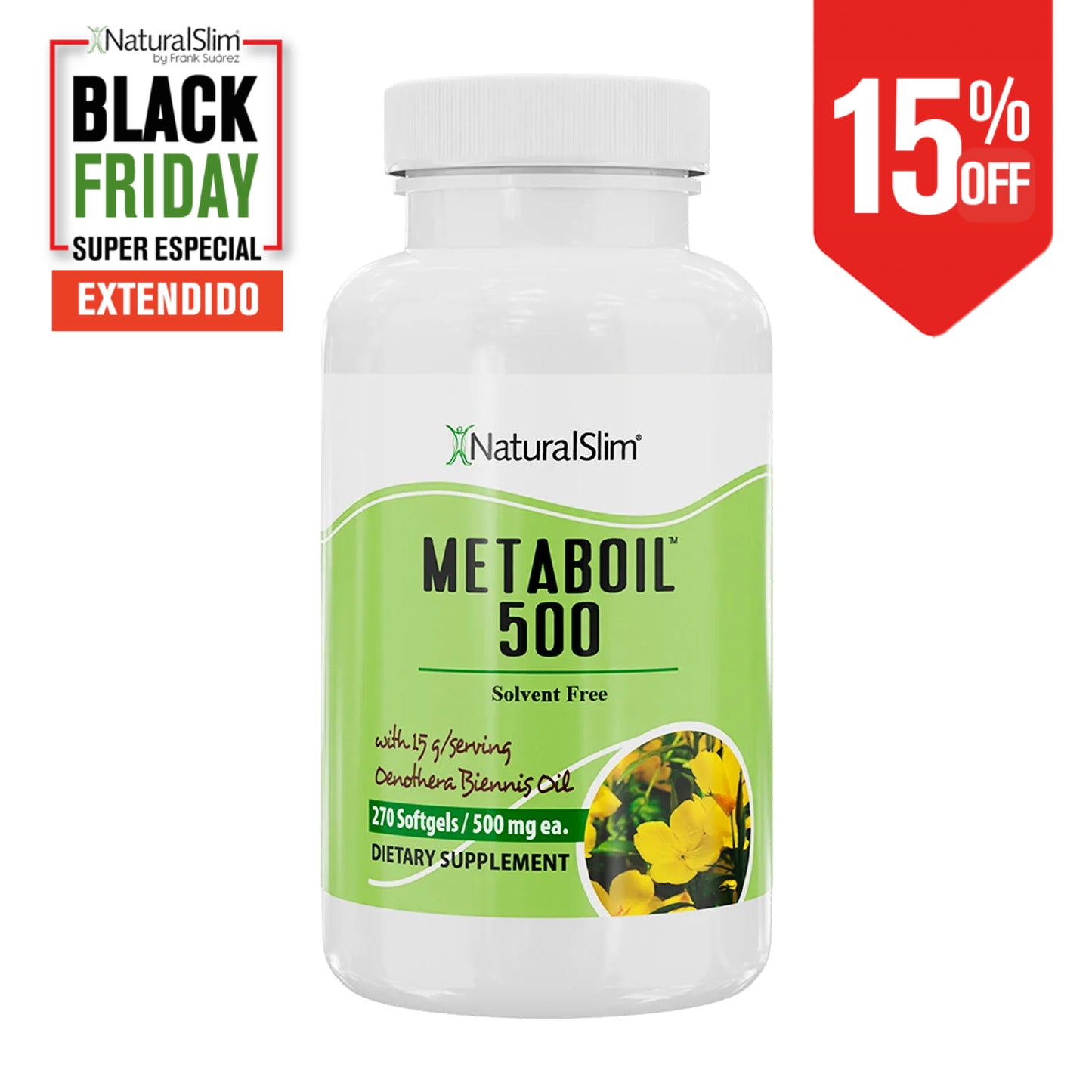 MetabOil 500® | GLA | Quemador de Grasa