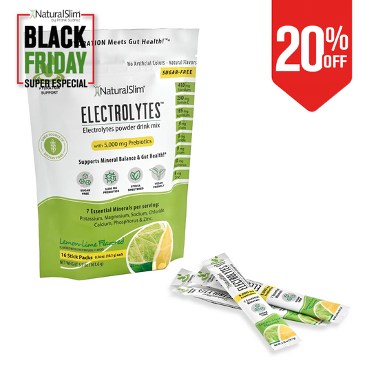 NaturalSlim Electrolytes™ Lemon-Lime