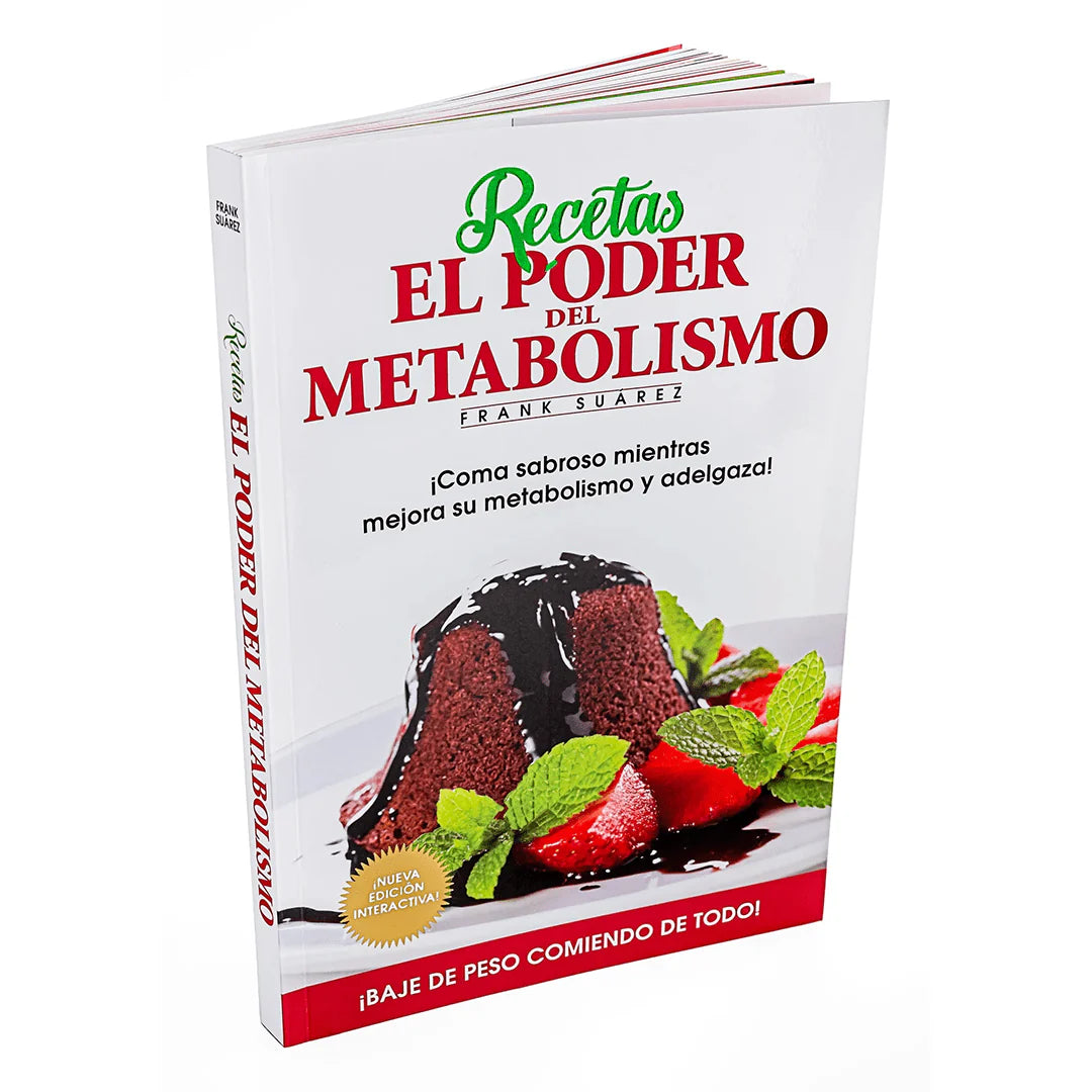 Libro Recetas El Poder del Metabolismo - Nueva Edición Interactiva