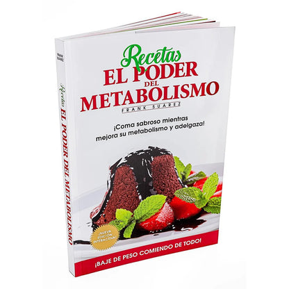 Libro Recetas El Poder del Metabolismo - Nueva Edición Interactiva - NaturalSlim USA