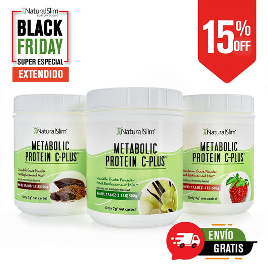 3 Metabolic Protein C-Plus™  | Envío GRATIS