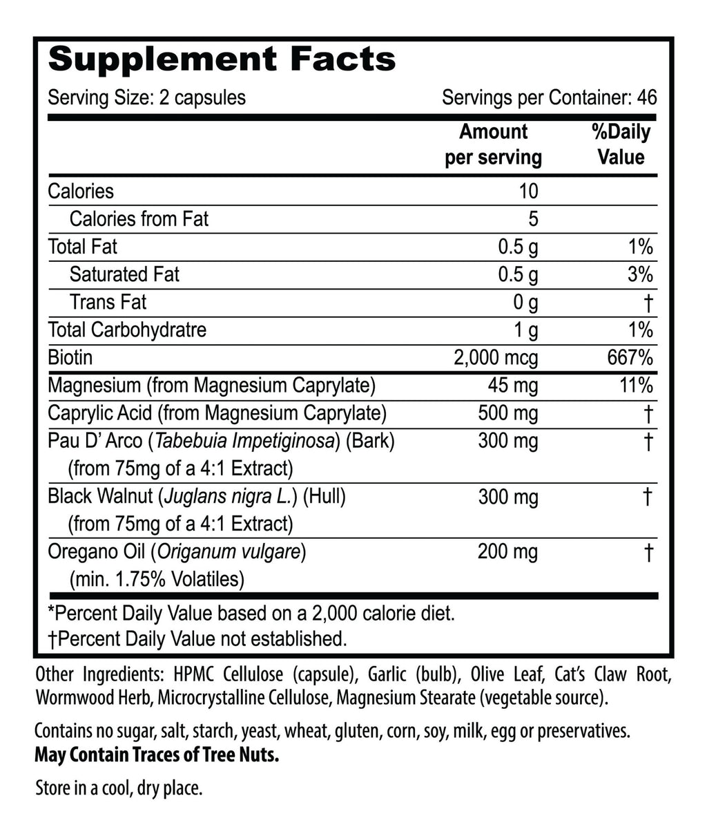 Candiseptic Kit Limpieza de Hongo Candida Albicans | Envío Gratis - NaturalSlim USA