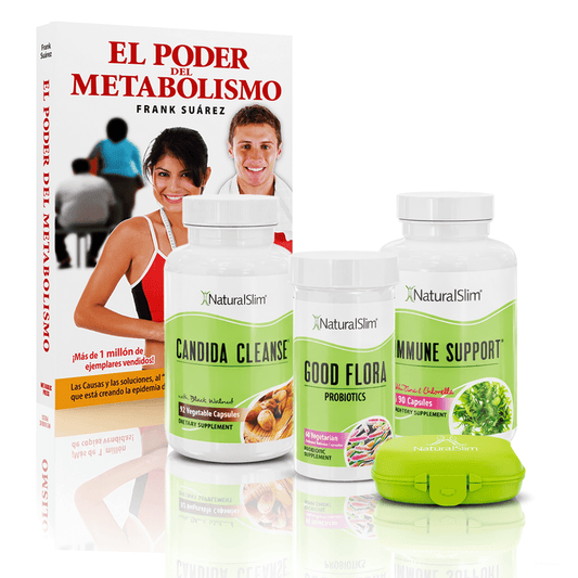 Candiseptic Kit Limpieza de Hongo Candida Albicans | Envío Gratis Incluye Libro