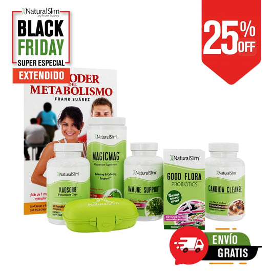 Candiseptic Kit, MagicMag y Kadsorb | Limpieza de Hongo Candida Albicans & Duo Dinámico | Envío GRATIS