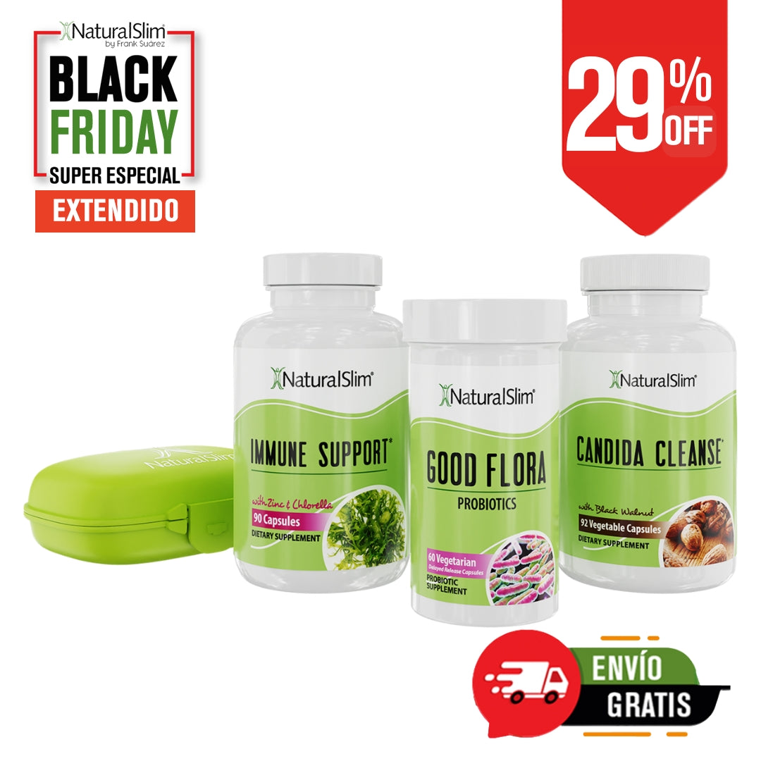 Candiseptic® Kit - Limpieza de Hongo Candida Albicans (sin libro) | Envío GRATIS