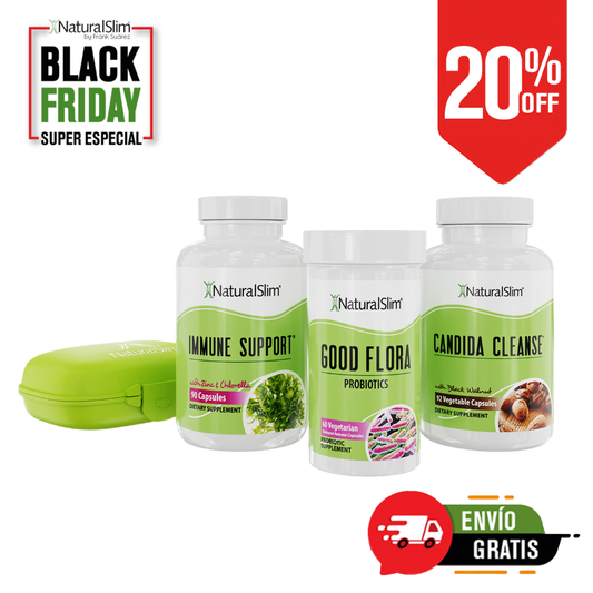 Candiseptic® Kit - Limpieza de Hongo Candida Albicans (sin libro) | Envío GRATIS