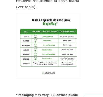 MagicMag® Fresa - Limón | Suplemento de Magnesio | Apoyo Relajante y Calmante - NaturalSlim USA