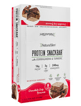 Cargar imagen en el visor de la galería, NaturalSlim® Protein Snackbar™ Chocolate Chip Brownie | Barras de proteína