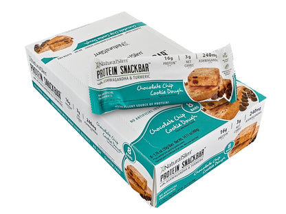 NaturalSlim® Protein Snackbar™ Chocolate Chip Cookie Dough | Barras de proteína - NaturalSlim USA