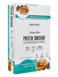 NaturalSlim® Protein Snackbar™ Chocolate Chip Cookie Dough | Barras de proteína