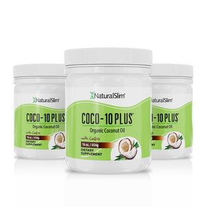 Coco-10 Plus® | Coconut Oil with CoQ10