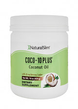 Coco - 10 Plus® | Aceite de Coco con CoQ10 - NaturalSlim USA