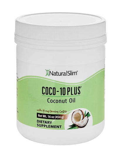 Coco - 10 Plus® | Aceite de Coco con CoQ10 - NaturalSlim USA