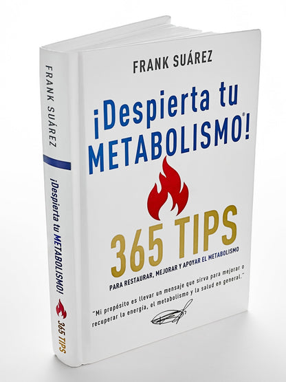 NUEVO Libro ¡Despierta tu Metabolismo! 365 Tips para Restaurar, Mejorar y Apoyar el Metabolismo - NaturalSlim USA