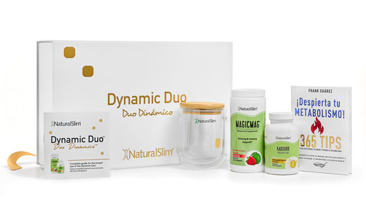 Dynamic Duo Gift Set | MagicMag®, Kadsorb®, Awaken Your Metabolism! Book, Mug and Gift Box with Information Pamphlet| Magnesium and Potassium