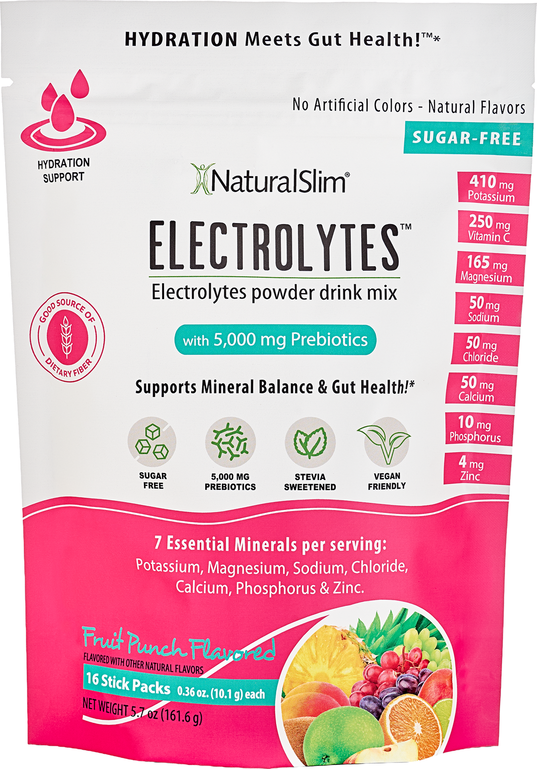 NaturalSlim Electrolytes™ Fruit Punch