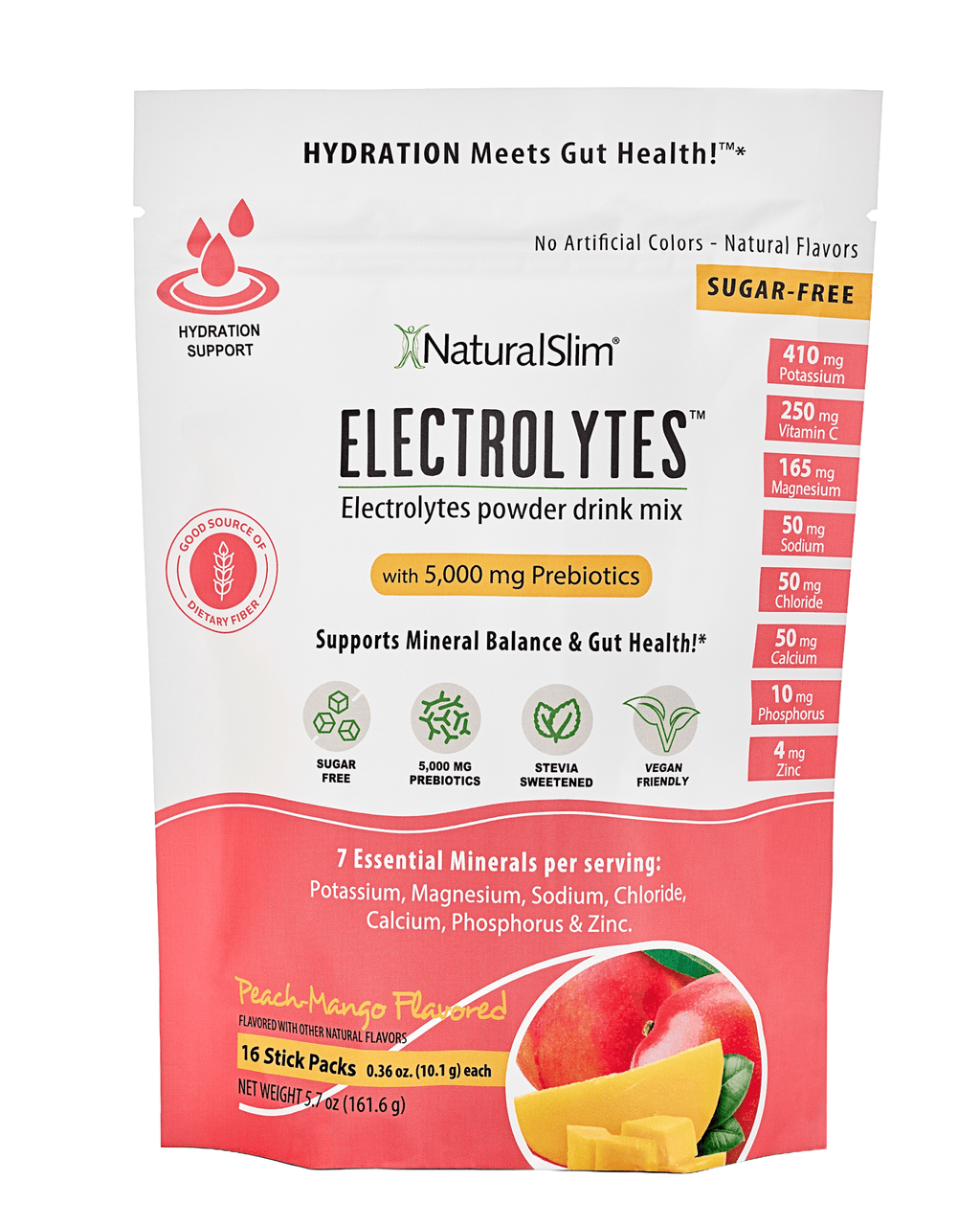 NaturalSlim Electrolytes™ Peach - Mango - NaturalSlim USA