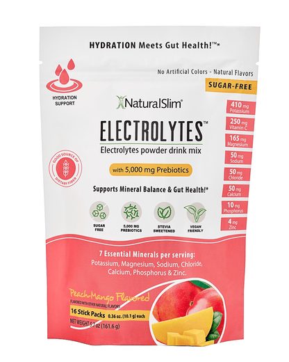 NaturalSlim Electrolytes™ Peach - Mango - NaturalSlim USA