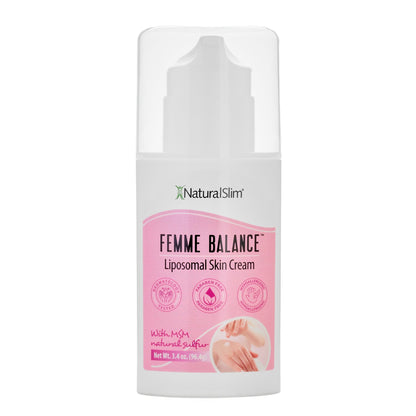 Femme Balance™ | Crema Liposomal Para la Piel - NaturalSlim USA