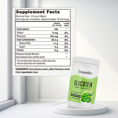 Glucotein® | Prebiótico | Harina - NaturalSlim USA