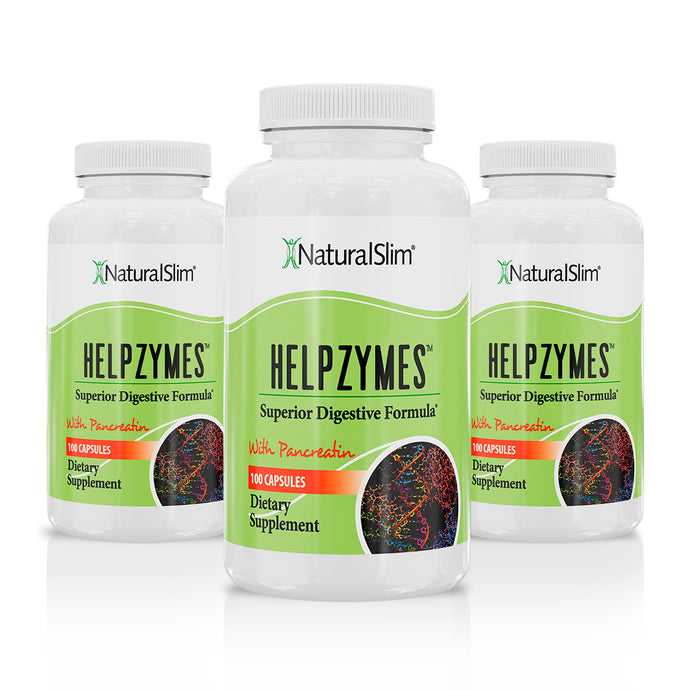 ¡Oferta Especial! - 3 Helpzymes® por solo $59 | Enzimas Digestivas