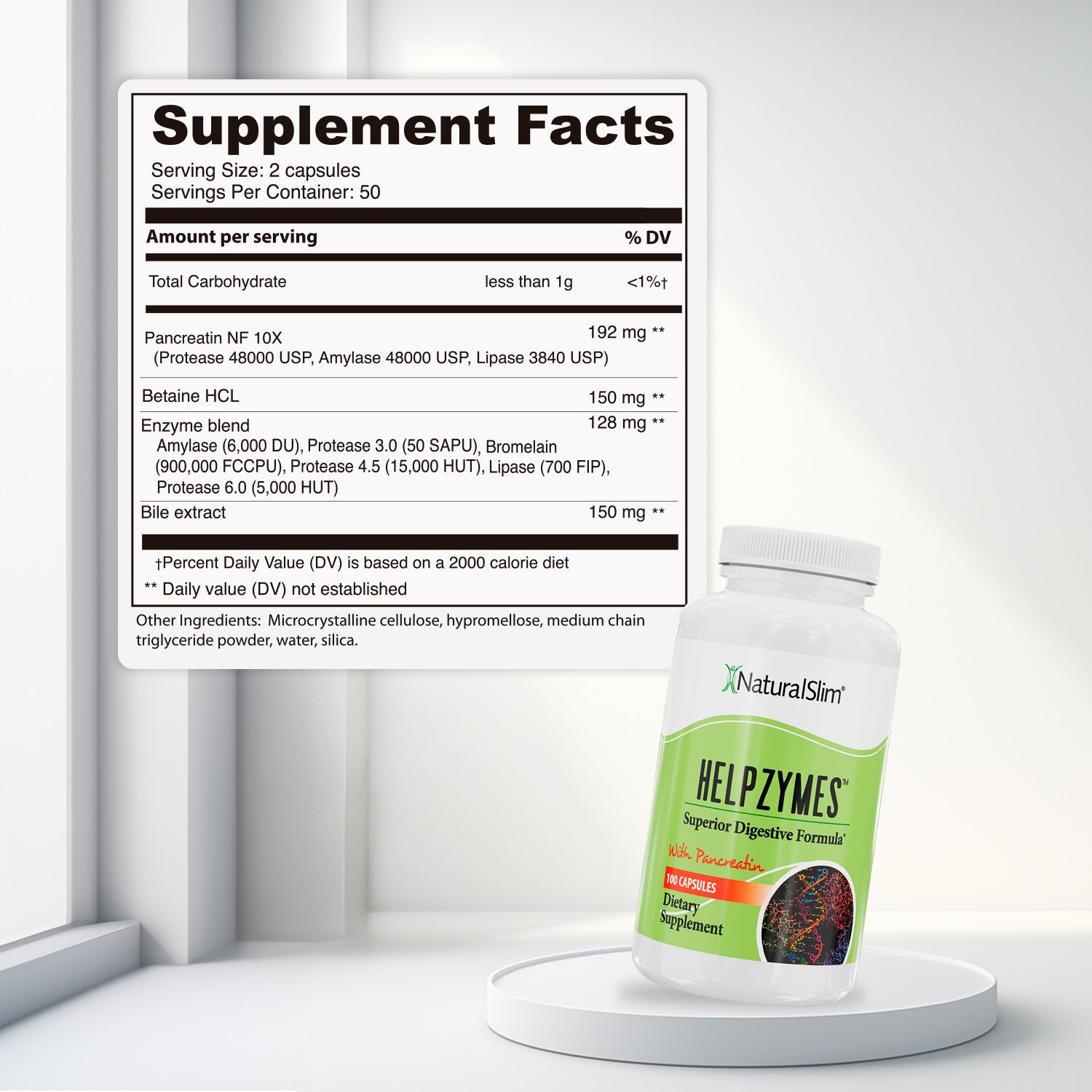 Helpzymes® | Digestive Enzymes – NaturalSlim USA