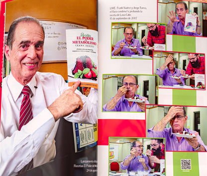 Libro Recetas El Poder del Metabolismo - Nueva Edición Interactiva - NaturalSlim USA