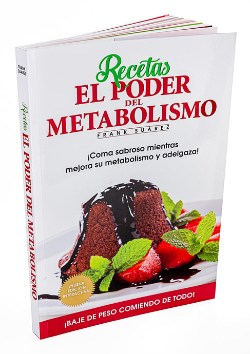 Libro Recetas El Poder del Metabolismo - Nueva Edición Interactiva