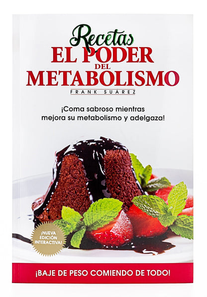 Libro Recetas El Poder del Metabolismo - Nueva Edición Interactiva - NaturalSlim USA