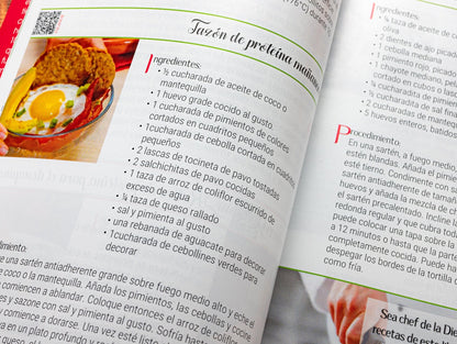 Libro Recetas El Poder del Metabolismo - Nueva Edición Interactiva - NaturalSlim USA