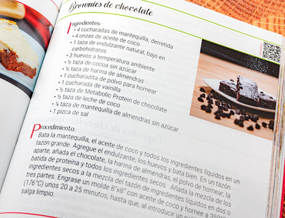 Libro Recetas El Poder del Metabolismo - Nueva Edición Interactiva - NaturalSlim USA