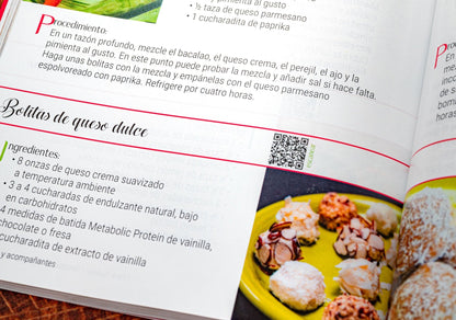 Libro Recetas El Poder del Metabolismo - Nueva Edición Interactiva - NaturalSlim USA