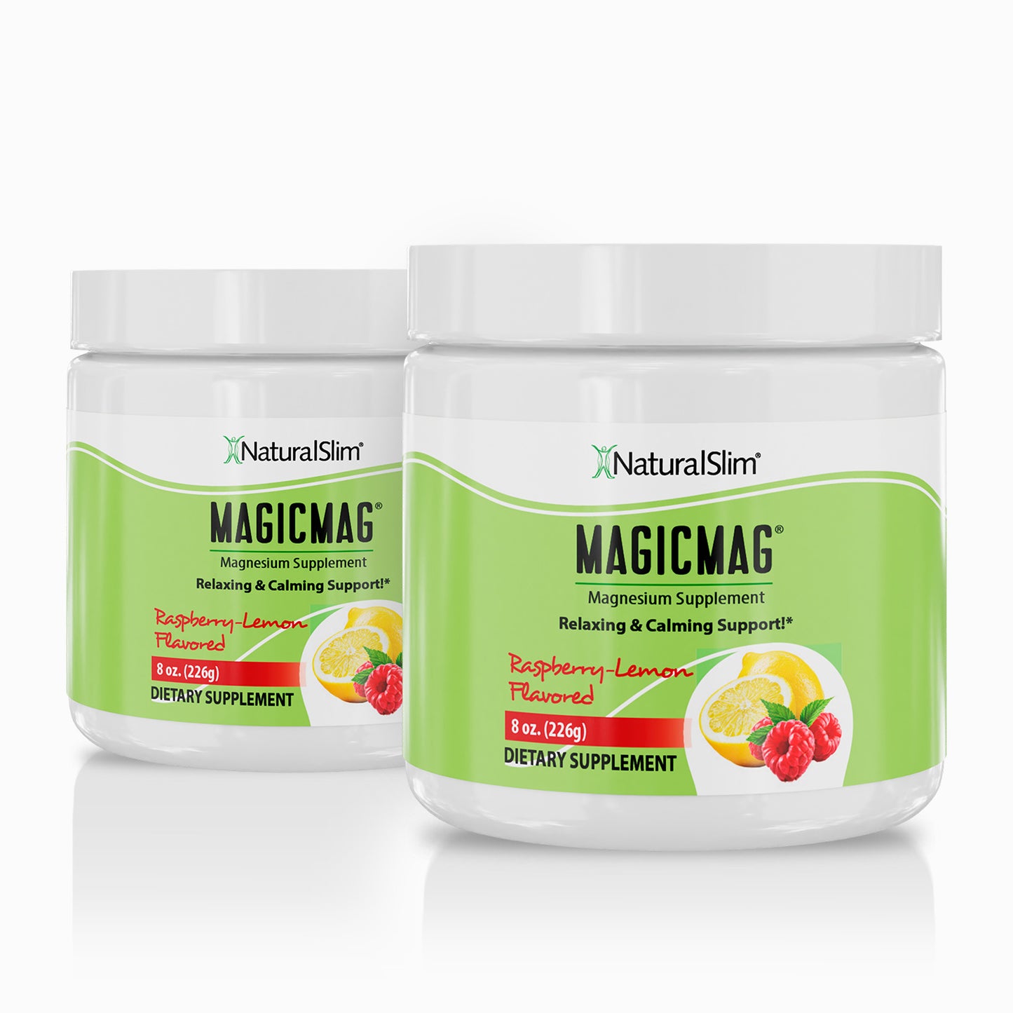MagicMag® Raspberry-Lemon : Magnesium Supplement : Relaxing and Soothing Support