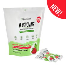 Load image into Gallery viewer, MAGICMAG® Stick Packs | Travel | Strawberry-Lime | Magnesium Citrate Supplement | Relaxing and Calming Support*