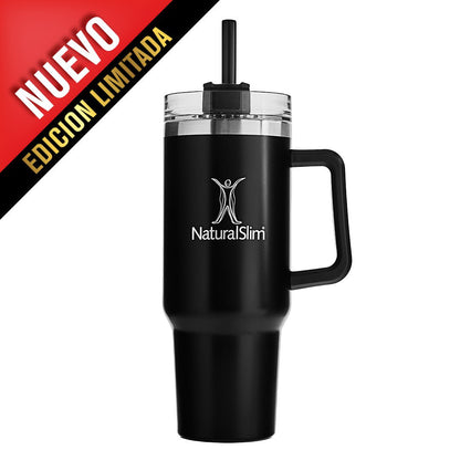 NaturalSlim®️ Tumbler (Limited Edition) | Vaso térmico de acero inoxidable | 40 oz - NaturalSlim USA