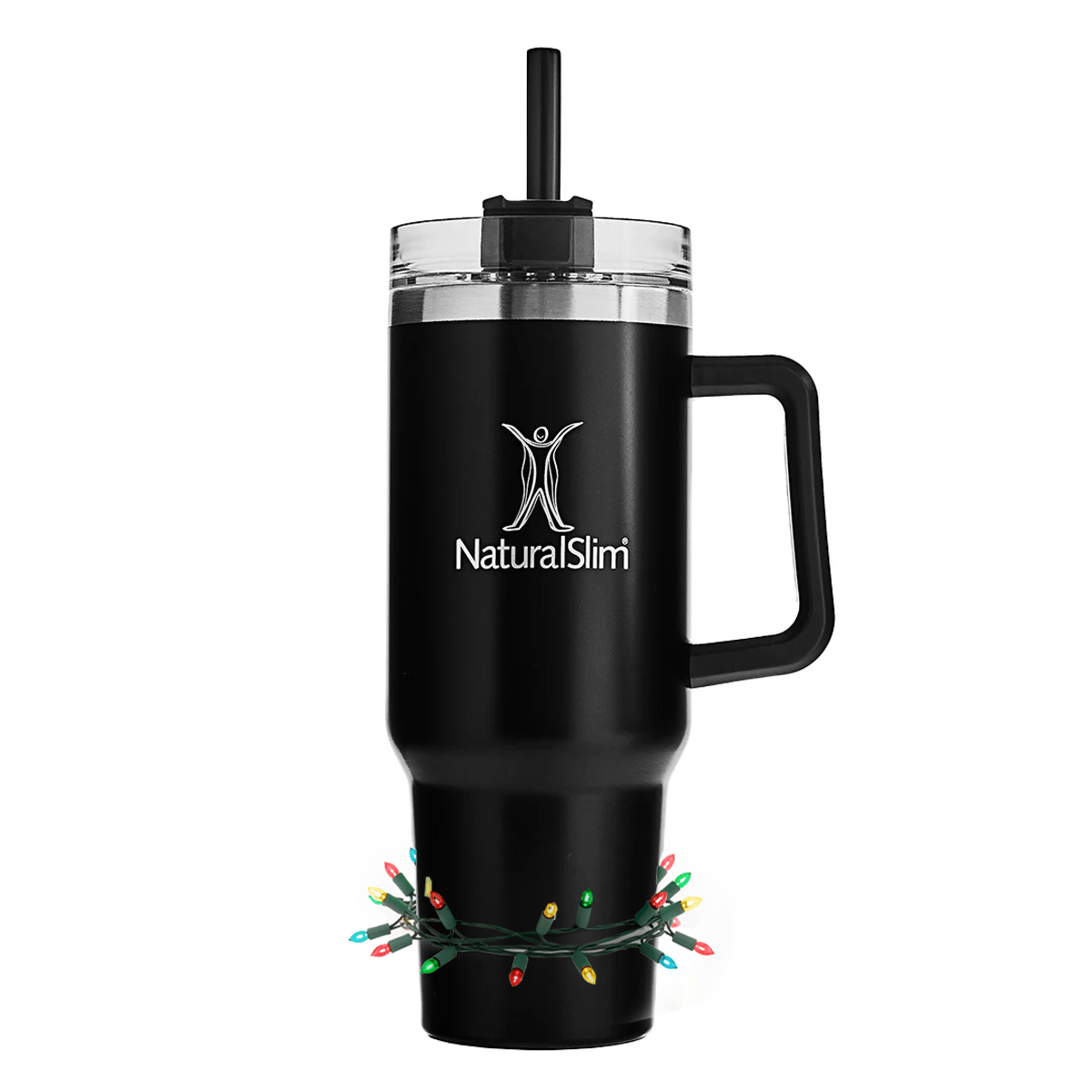 NaturalSlim®️ Tumbler (Limited Edition) | Vaso térmico de acero inoxidable | 40 oz - NaturalSlim USA