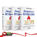 Pack Especial: 3 Libros de ¡Despierta tu Metabolismo! 365 Tips para Restaurar, Mejorar y Apoyar tu Metabolismo - El Regalo Perfecto para tu Bienestar - NaturalSlim USA