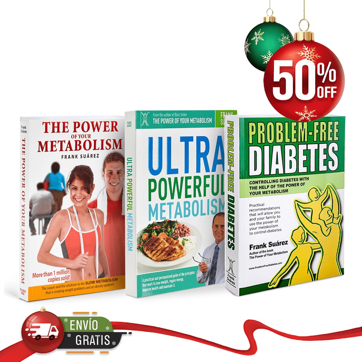 Frank Suarez English Book Collection - NaturalSlim USA